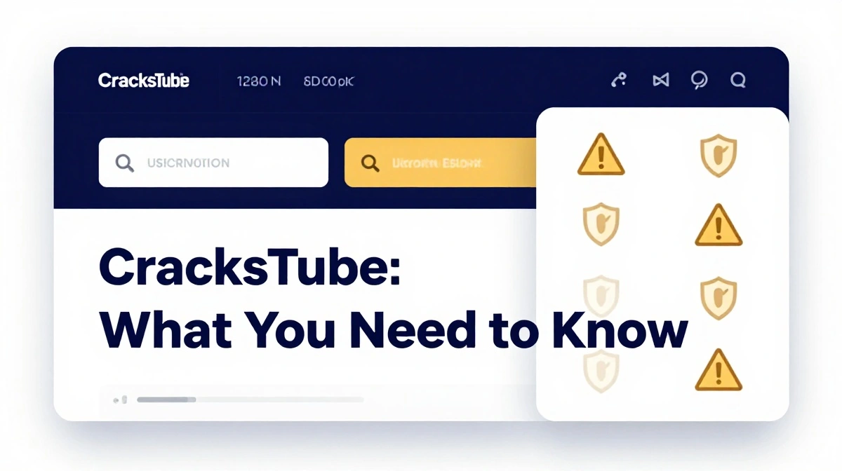 CracksTube platform overview showing digital publishing and online safety concepts,